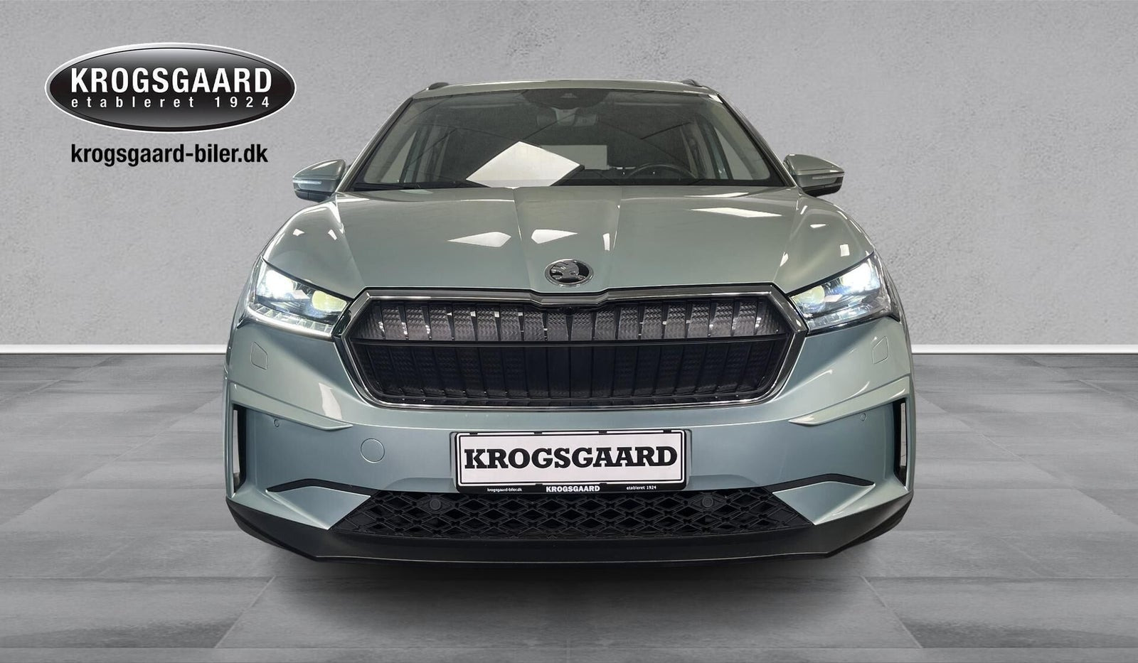 Sølv Skoda Enyaq fra 2023