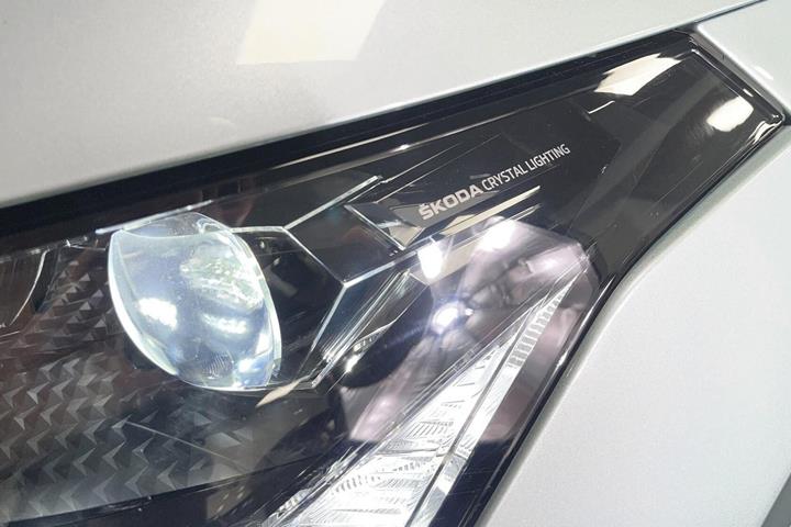 Sølv Skoda Enyaq fra 2023