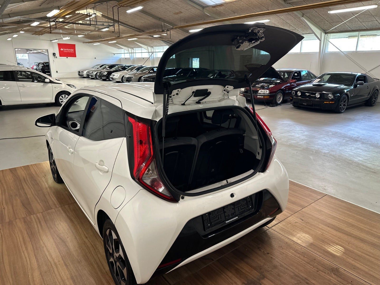Hvid Toyota Aygo fra 2020
