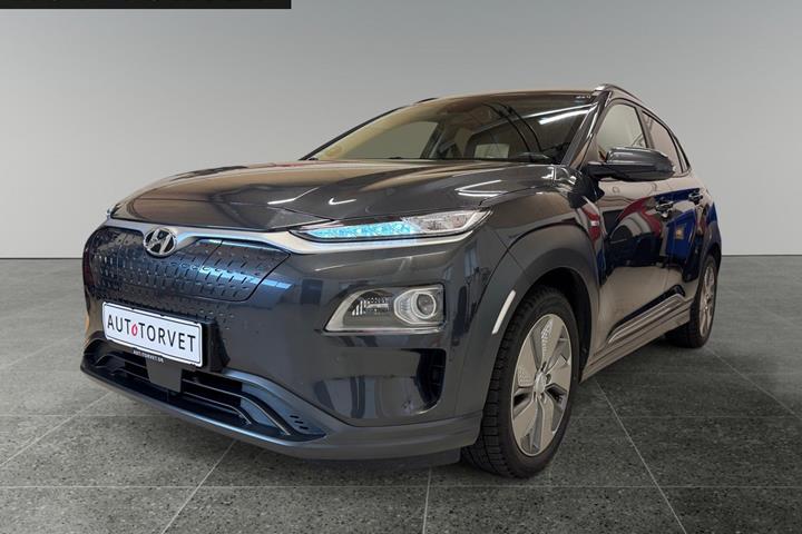 Grå Hyundai Kona fra 2020
