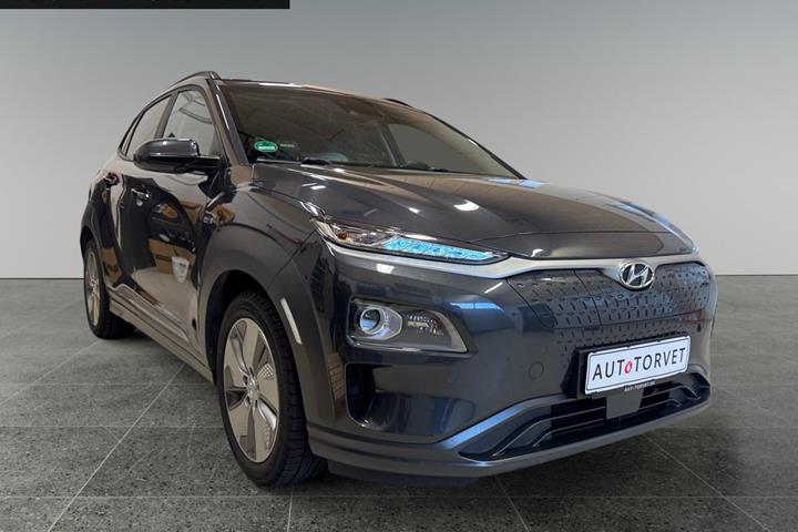 Grå Hyundai Kona fra 2020