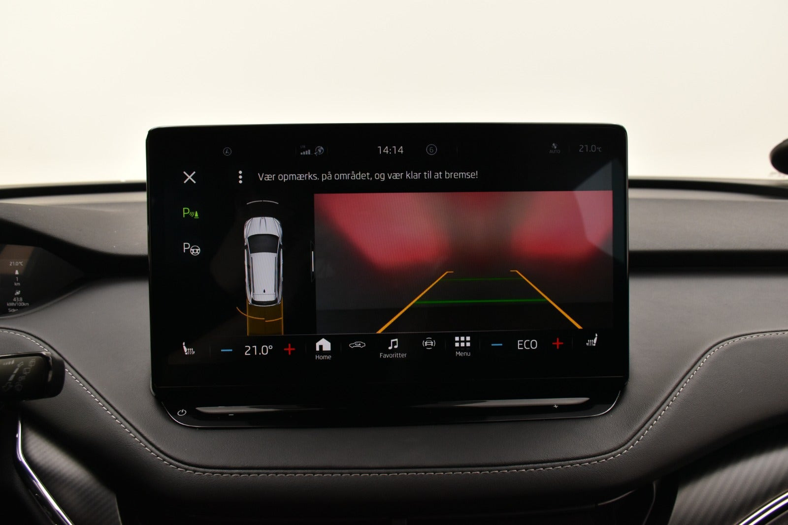 Sort Skoda Enyaq fra 2022