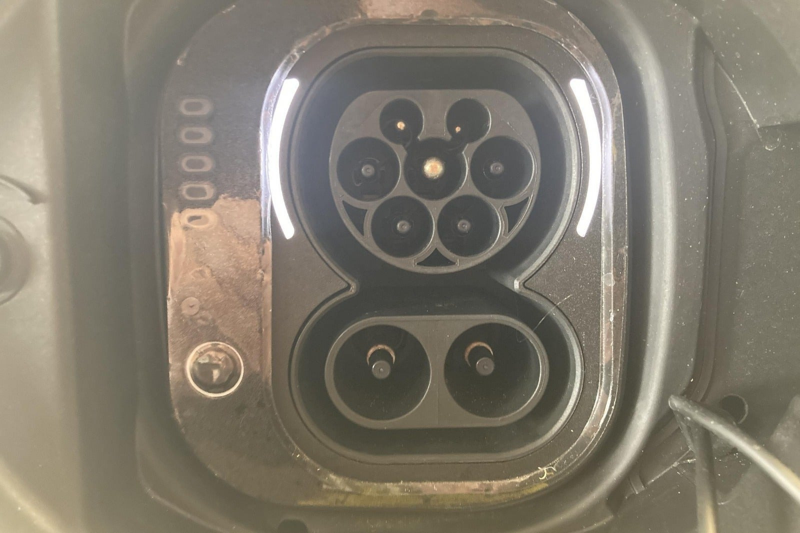 Hvid Fiat 500e fra 2023