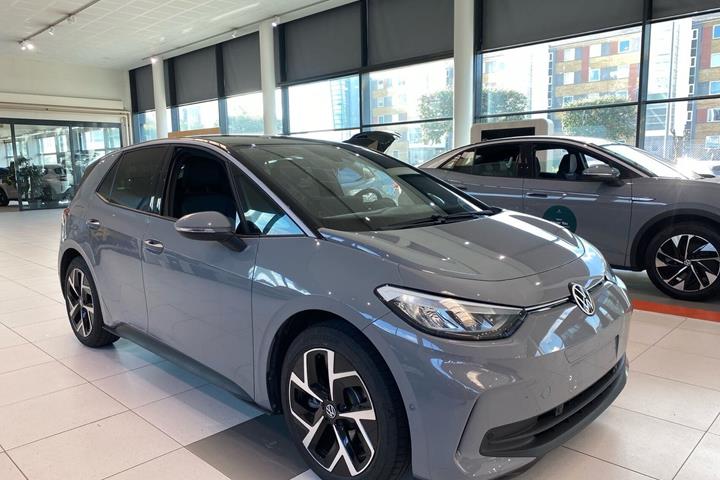 Grå VW ID.3 fra 2024
