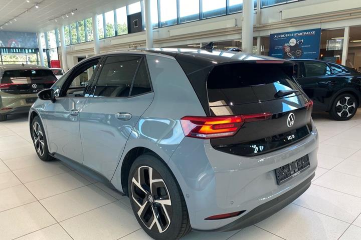 Grå VW ID.3 fra 2024