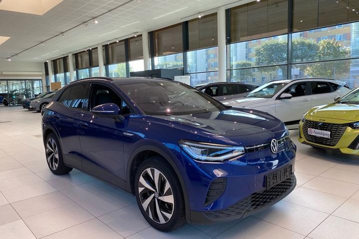 Blå VW ID.4 fra 2024