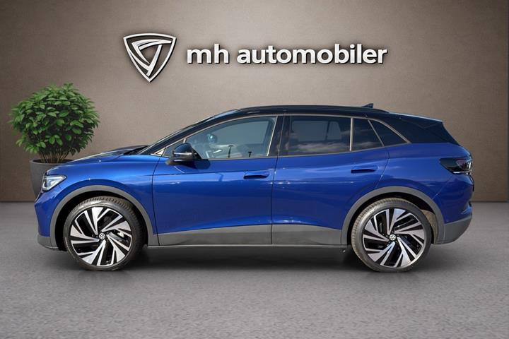 Blå VW ID.4 fra 2025