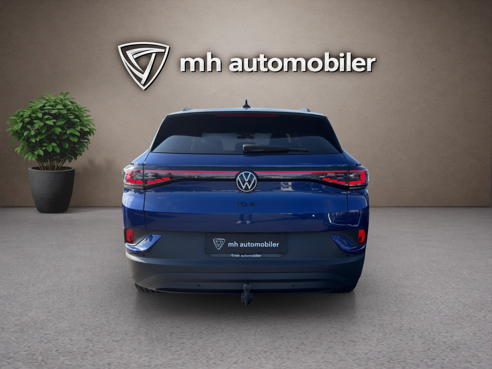 Blå VW ID.4 fra 2025
