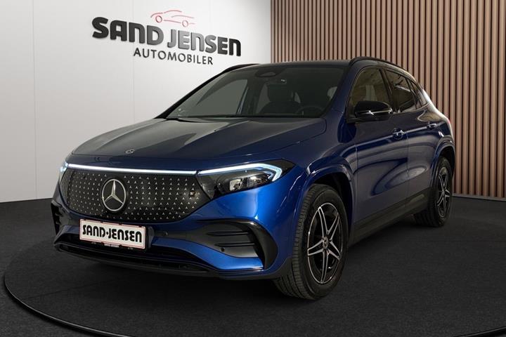 Blå Mercedes EQA250+ fra 2025