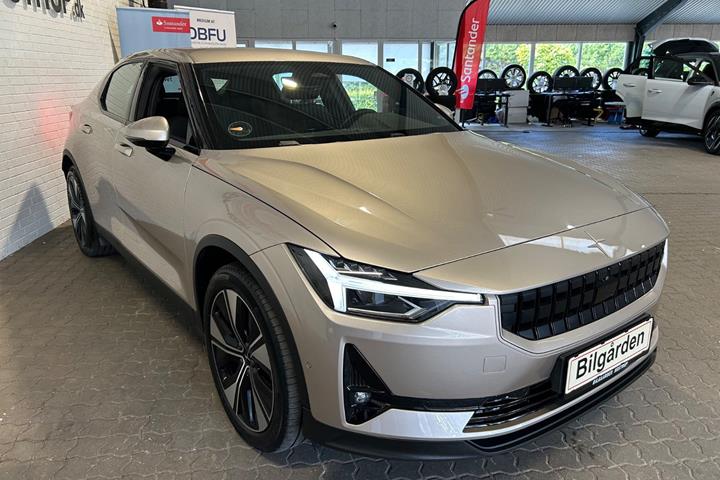 Orange Polestar 2 fra 2023