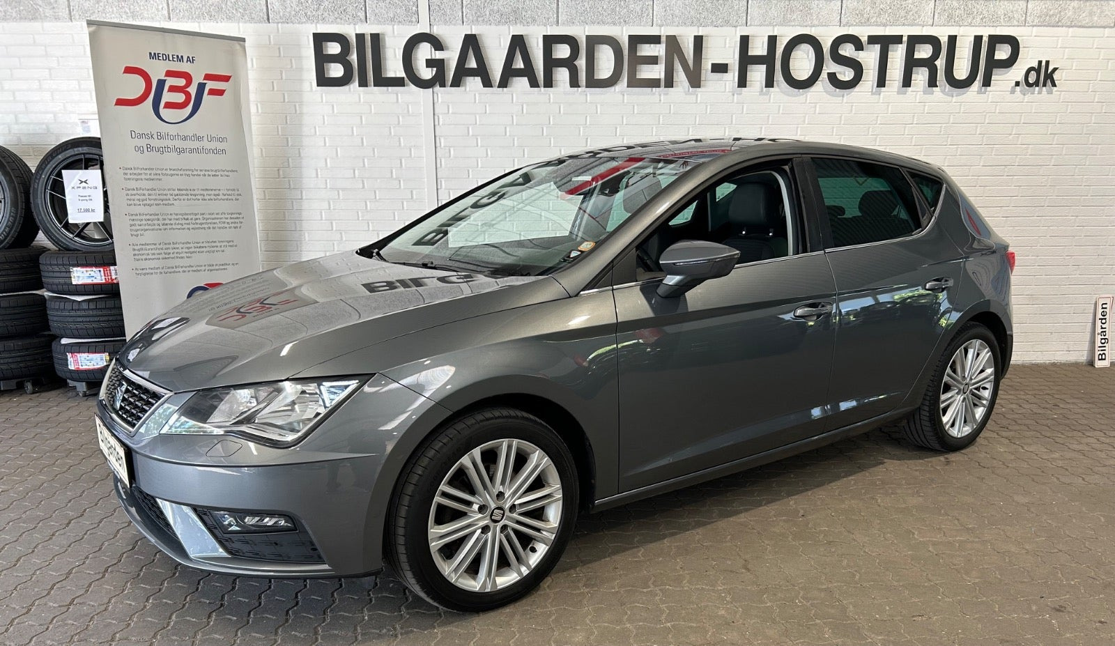 Grå Seat Leon fra 2017