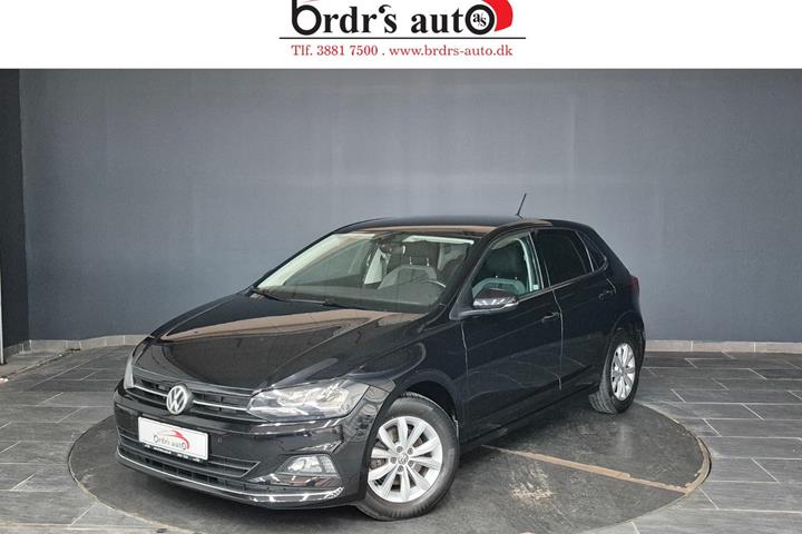 Sort VW Polo fra 2019