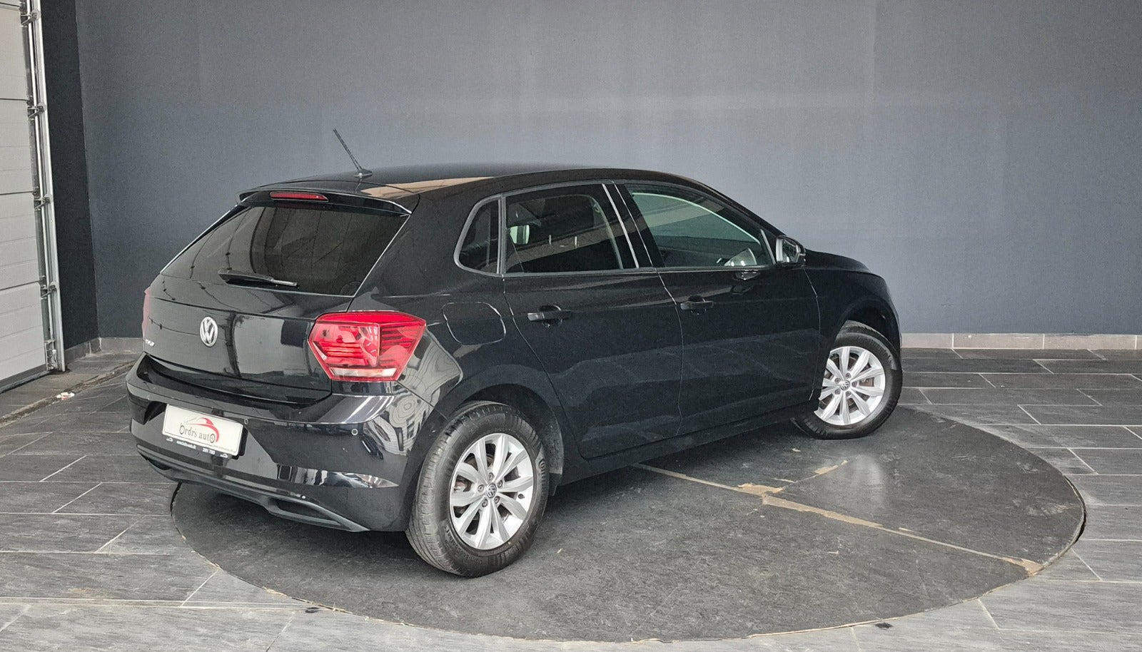 Sort VW Polo fra 2019