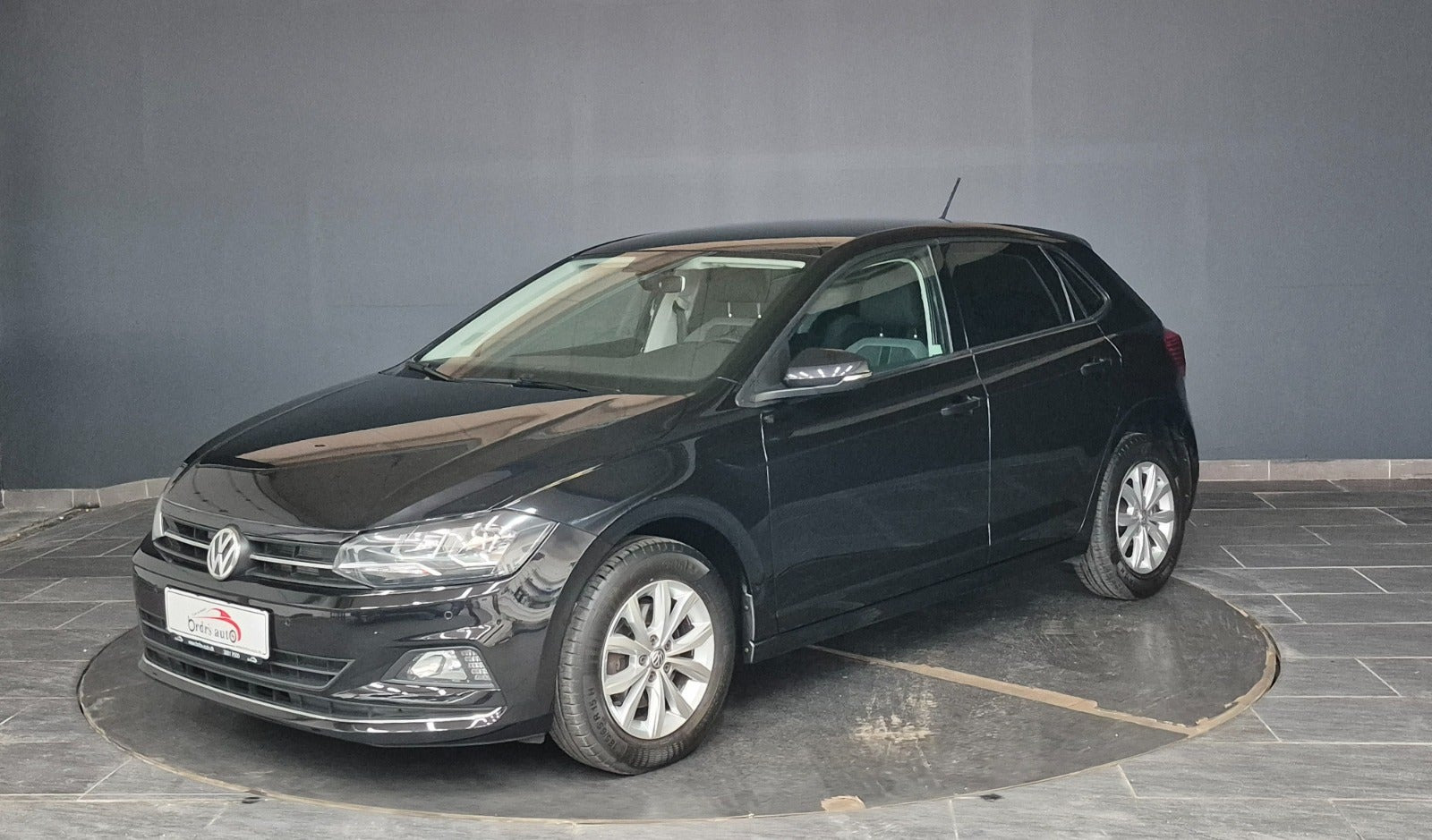 Sort VW Polo fra 2019