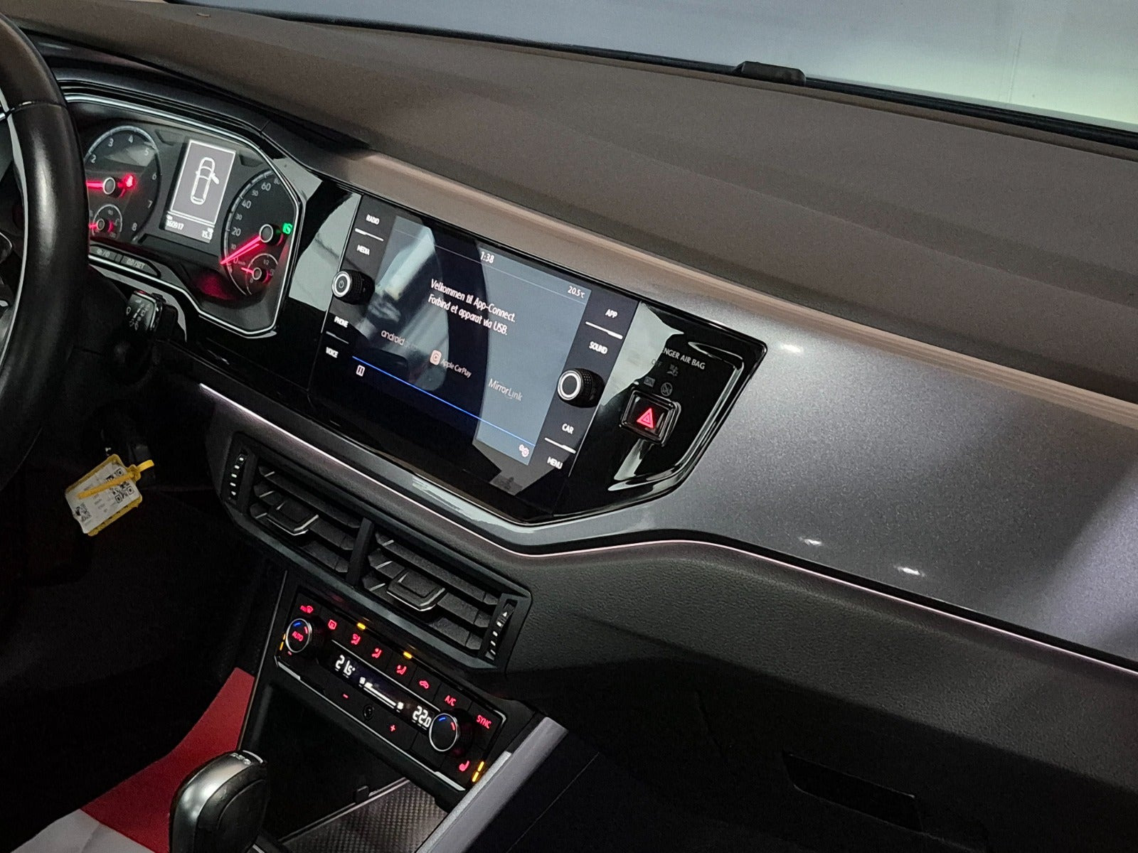 Sort VW Polo fra 2019