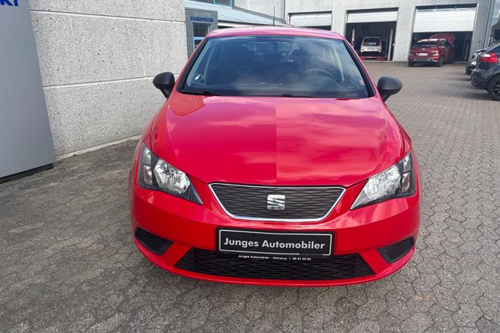 Rød Seat Ibiza fra 2016