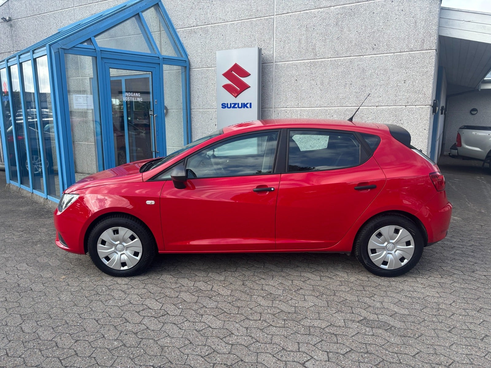Rød Seat Ibiza fra 2016