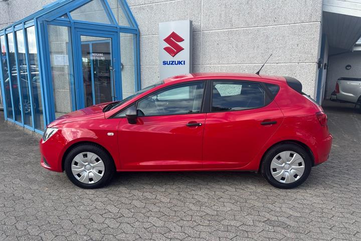 Rød Seat Ibiza fra 2016