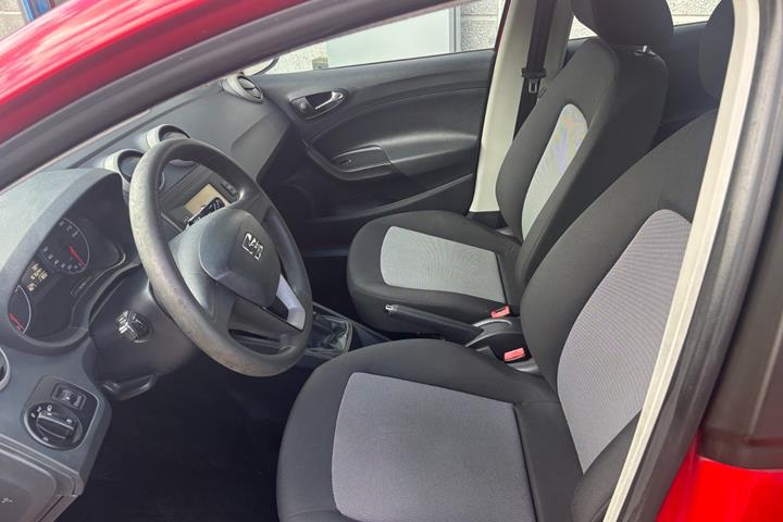 Rød Seat Ibiza fra 2016