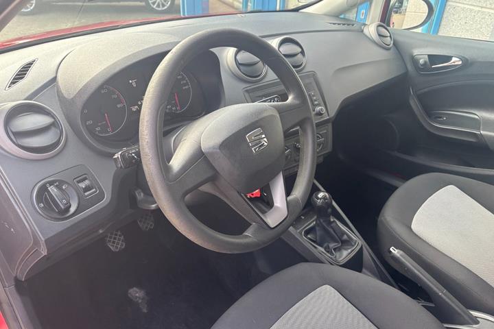 Rød Seat Ibiza fra 2016