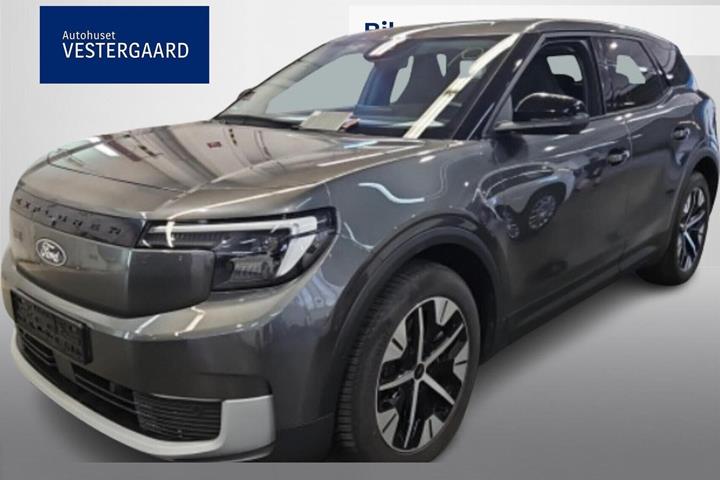 Grå Ford Explorer fra 2025