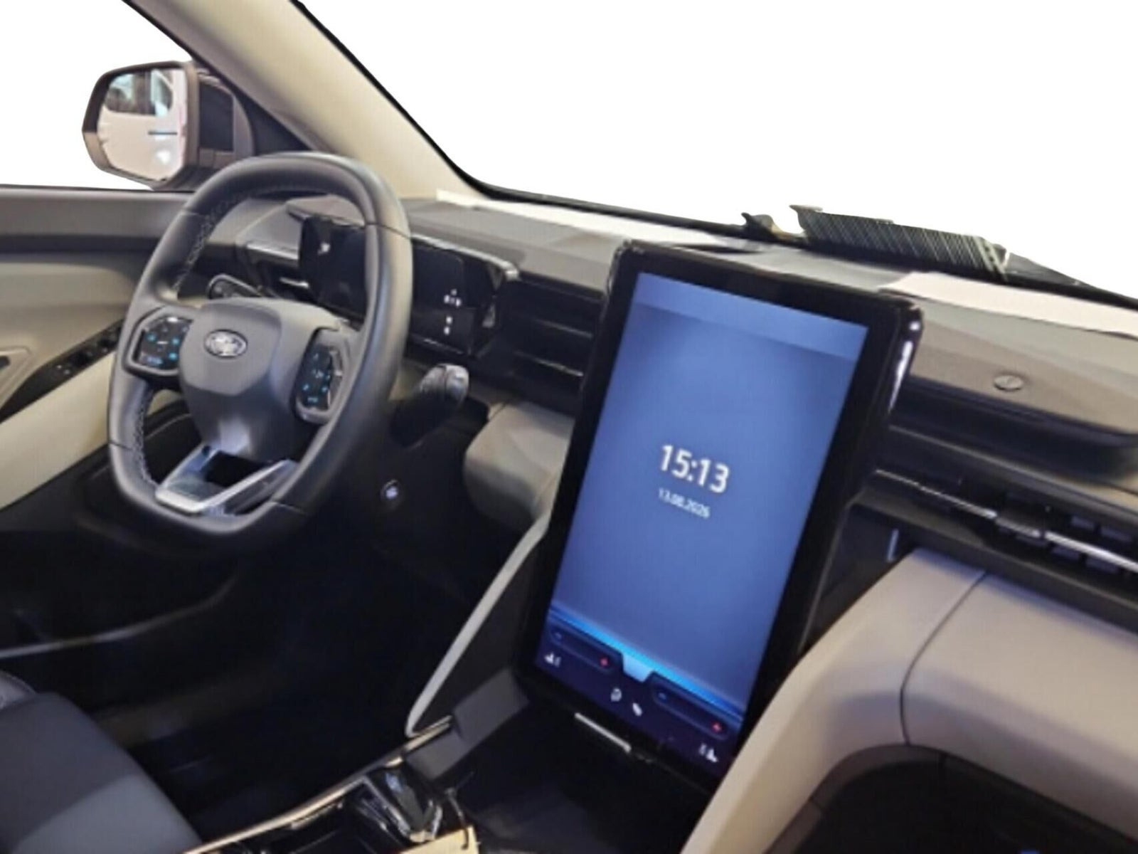Grå Ford Explorer fra 2025
