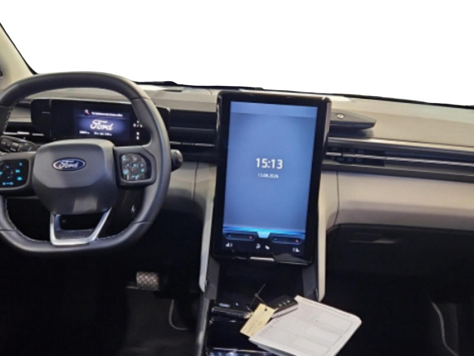 Grå Ford Explorer fra 2025