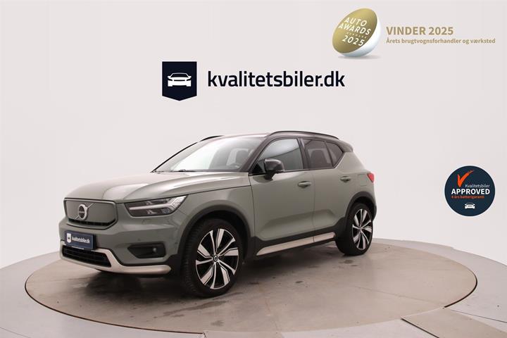 Grøn Volvo XC40 fra 2021