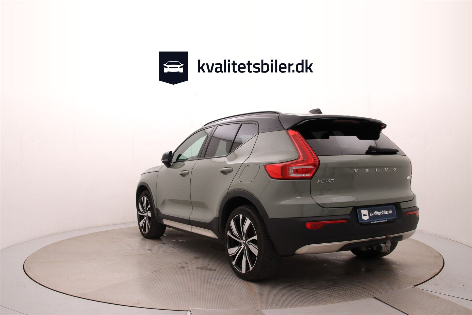 Grøn Volvo XC40 fra 2021