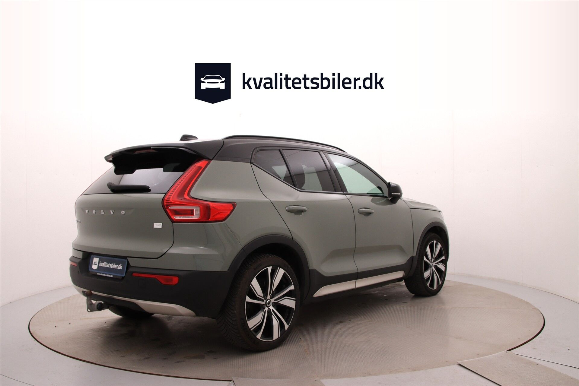 Grøn Volvo XC40 fra 2021