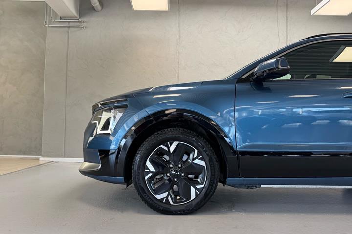 Blå Kia Niro EV fra 2025