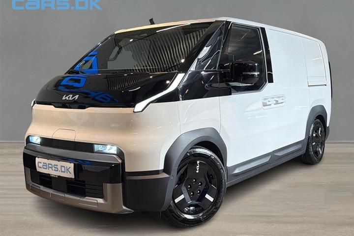 Hvid Kia PV5 Cargo fra 2026 set udefra