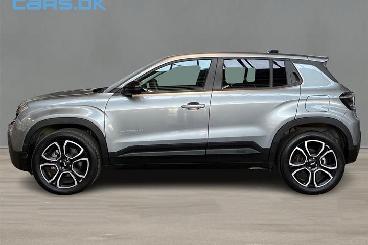 Grå Jeep Avenger fra 2025