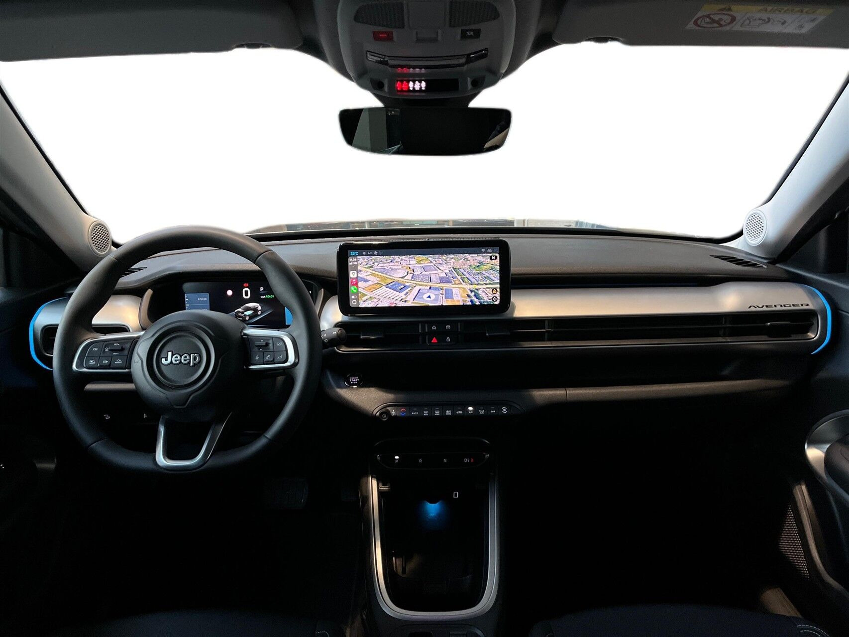 Grå Jeep Avenger fra 2025