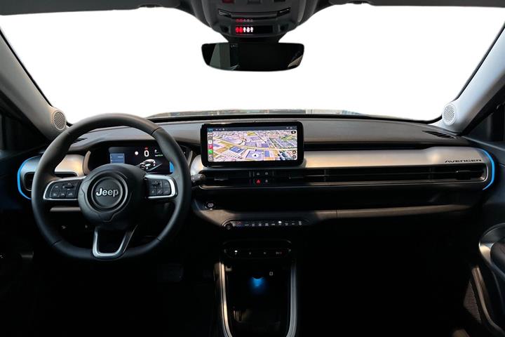 Grå Jeep Avenger fra 2025