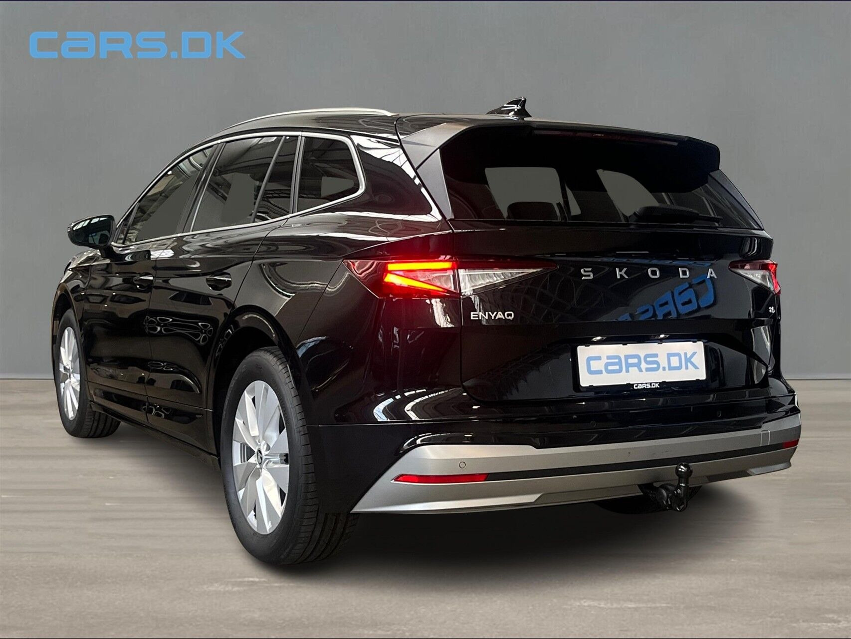 Sort Skoda Enyaq fra 2026