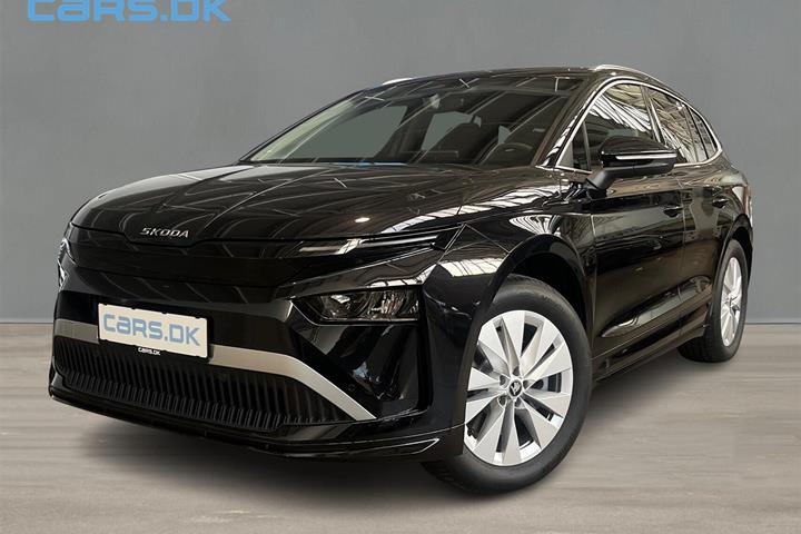 Sort Skoda Enyaq fra 2026 set udefra