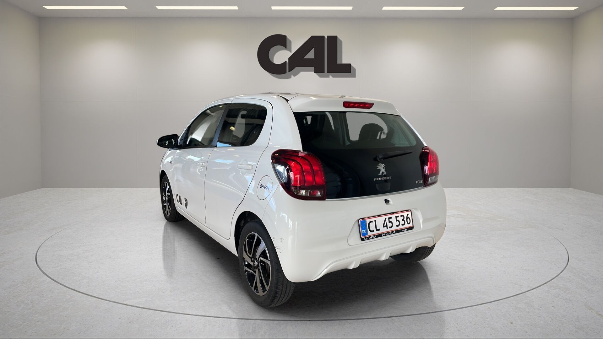 Hvid Peugeot 108 fra 2019