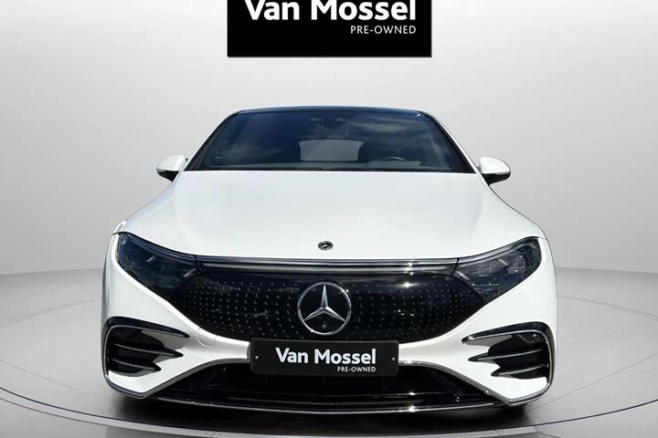Hvid Mercedes EQS 450+ fra 2022