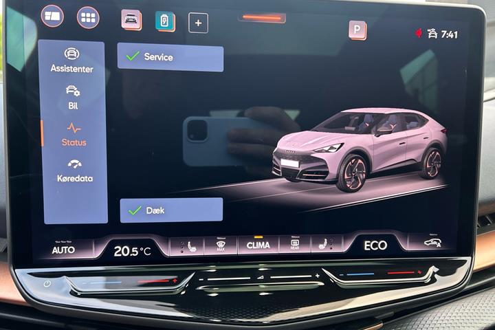 Beige Cupra Tavascan fra 2024