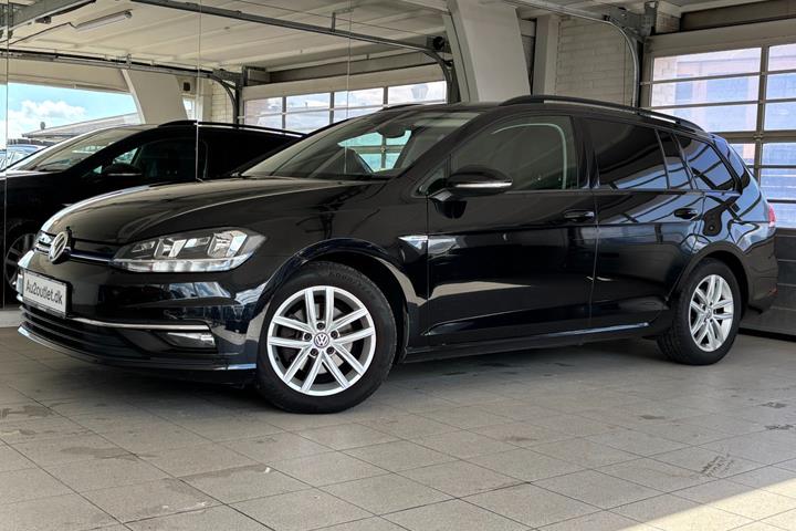 Sort VW Golf VII fra 2018