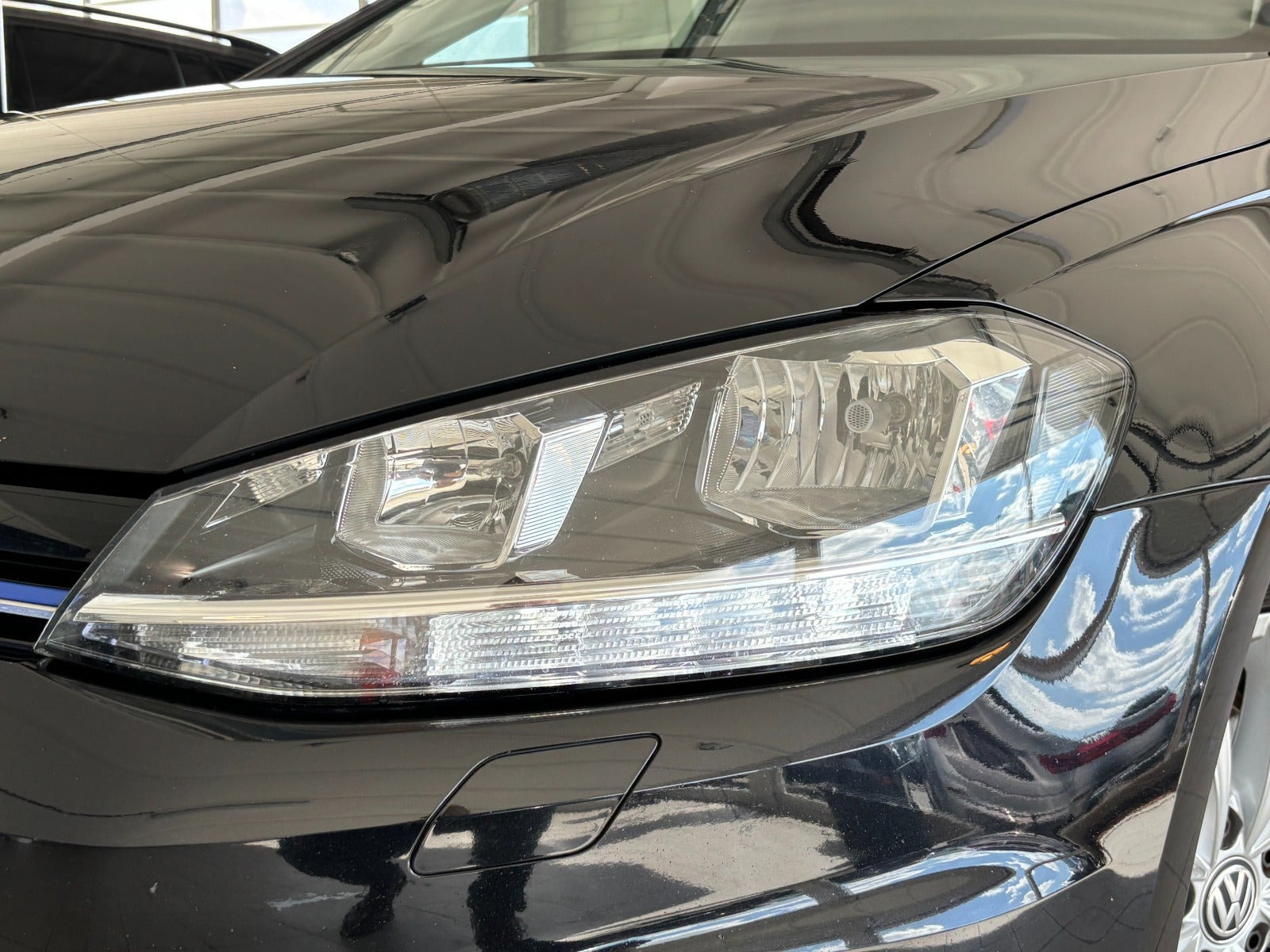 Sort VW Golf VII fra 2018