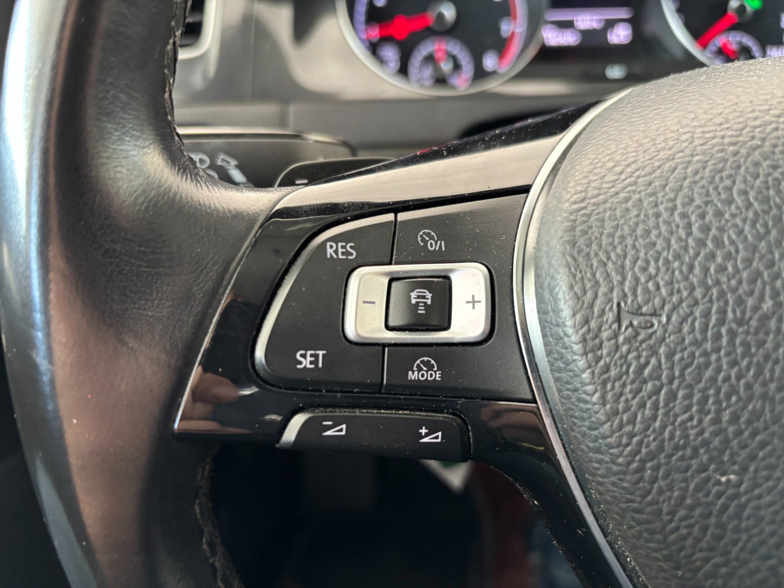 Sort VW Golf VII fra 2018