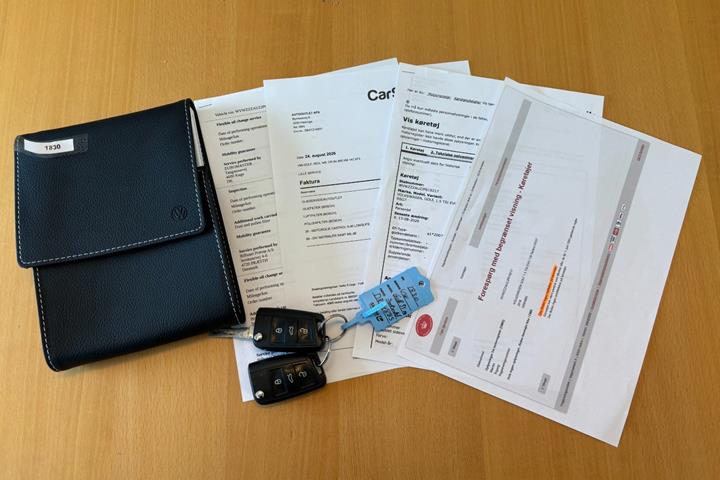 Sort VW Golf VII fra 2018