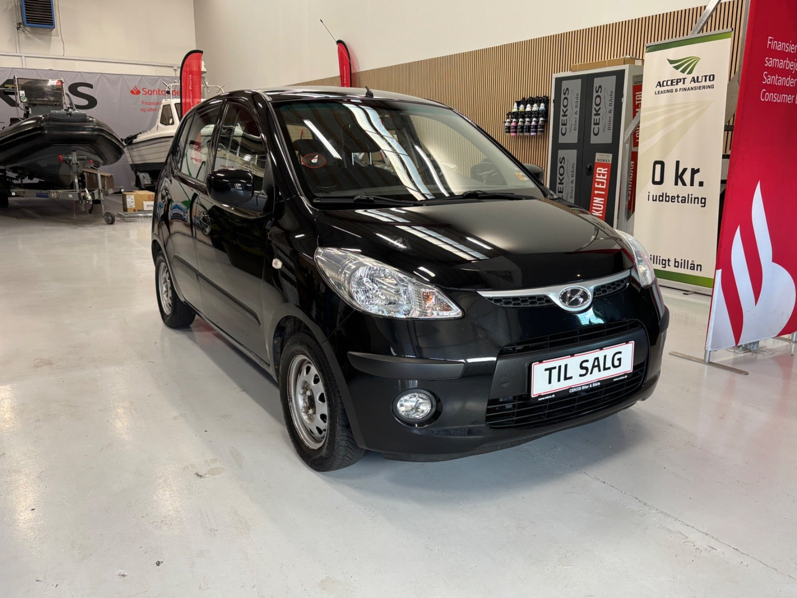 Sort Hyundai i10 fra 2009
