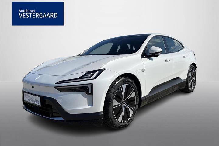 Hvid Polestar 4 fra 2025