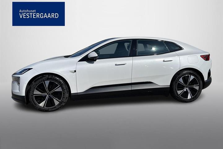 Hvid Polestar 4 fra 2025