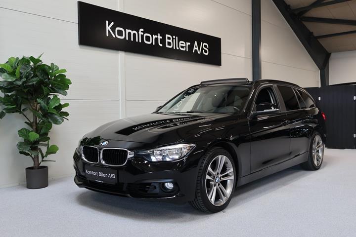 Sort BMW 320i fra 2015
