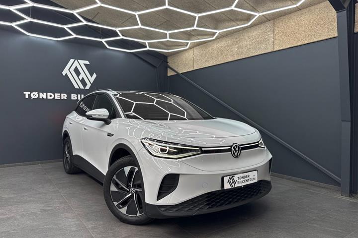 Hvid VW ID.4 fra 2022 set udefra
