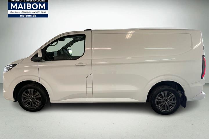 Hvid Ford E-Transit Custom 320 L1 fra 2026